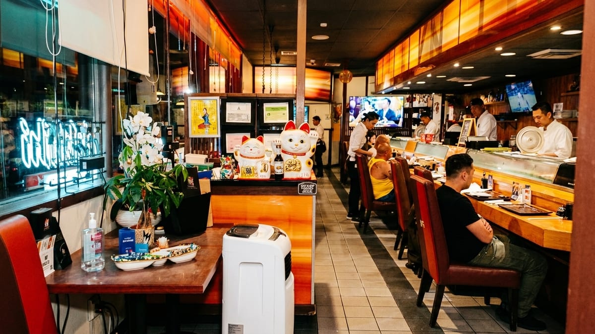 Behind the Sushi Bar