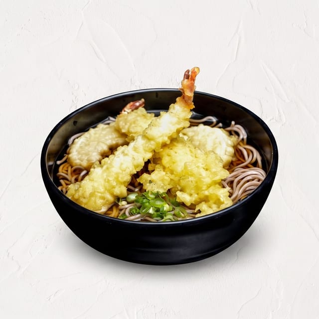 Tempura Soba or Udon Noodles.