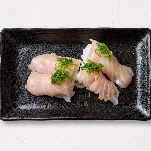 Albacore Belly Nigiri.