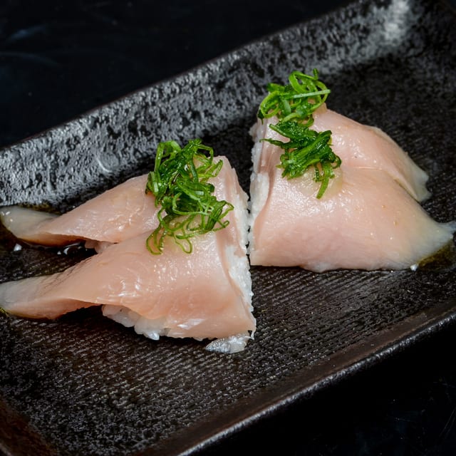 Albacore / Shiro Maguro Nigiri.