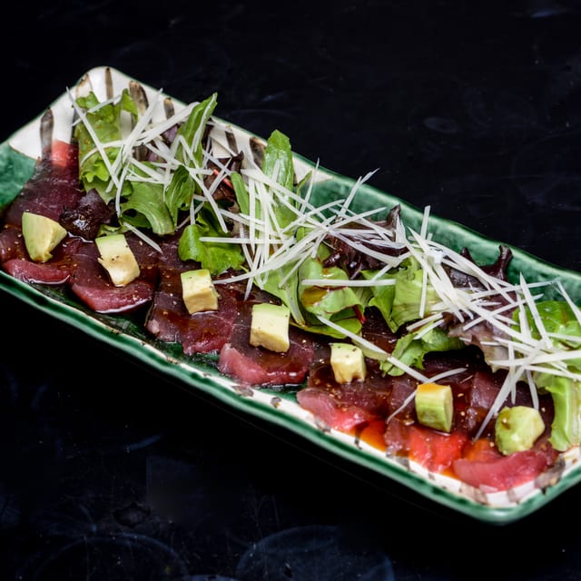 Tuna Carpaccio.